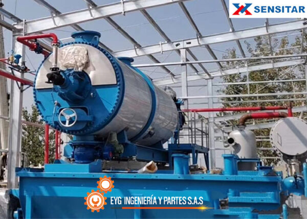 Cocedor discontinuo de alta calidad para planta de procesamiento de desechos animales - EYG INGENIERÍA