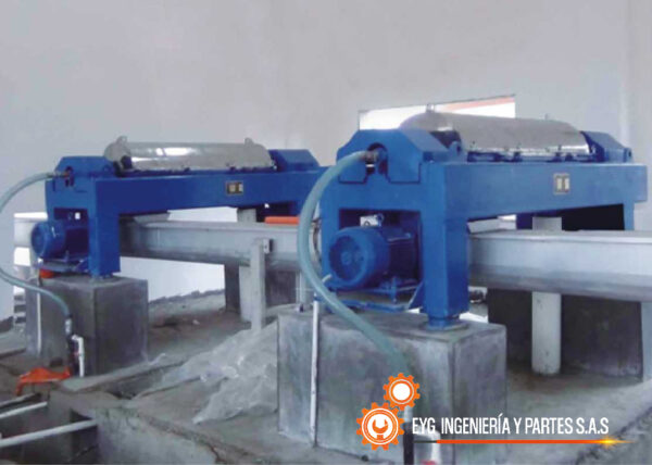 Centrifugadoras decantadoras para la extracción de proteínas - EYG INGENIERÍA