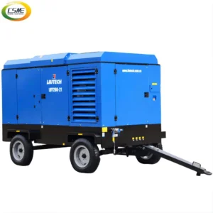 Compresor de aire de tornillo portátil de alta calidad eléctrico Atlas