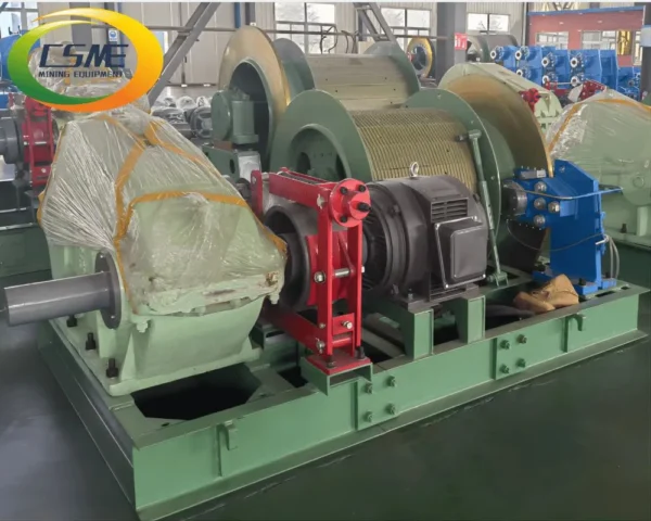 Cabrestante para minería, tracción y elevación