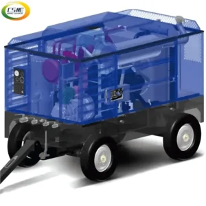 Compresor de aire rotatorio Diesel para minería
