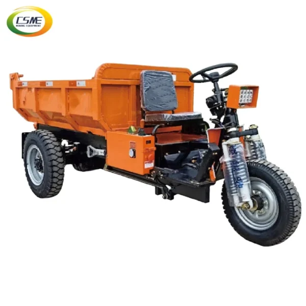 Triciclo Dumper para minería